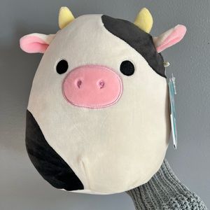 Hard to find Cow Conner Squishmallow